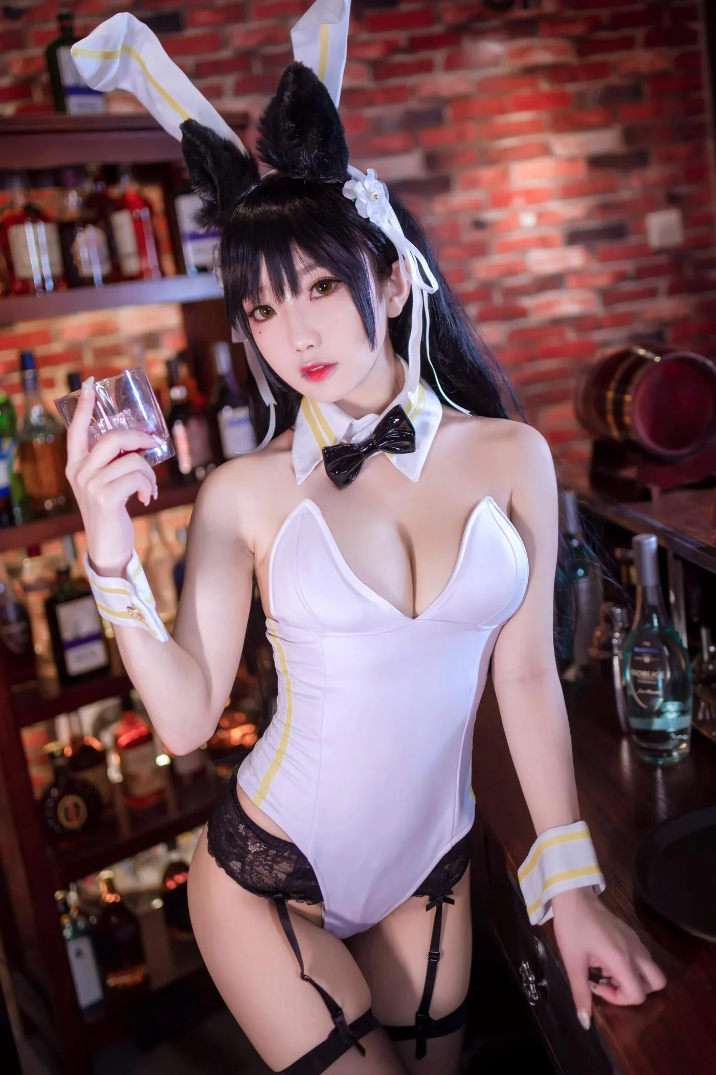 鬼畜瑶在不在w – NO.18 白色兔女郎 [20P]插图2
